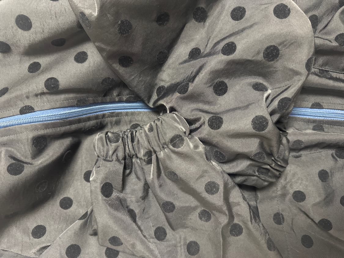 오헤시오 도트 프릴 dot frill hooded windbreaker  상품이미지5