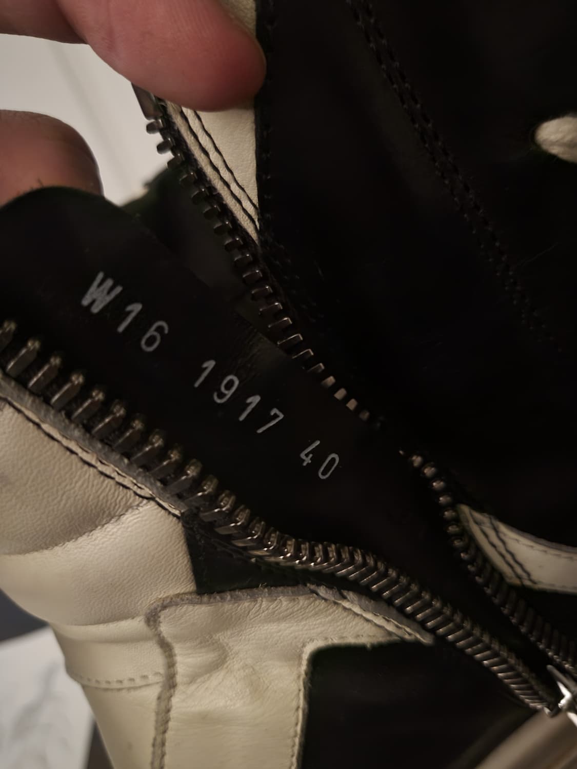 릭오웬스 FW16 말가죽 지오바스켓 상품이미지7