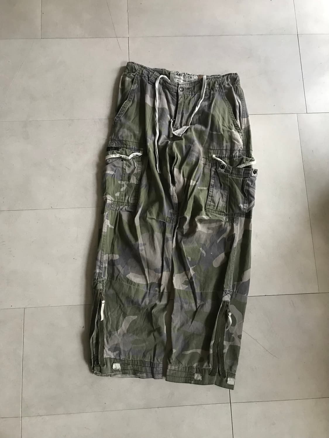 아베크롬비 카모 카고팬츠 상품이미지6