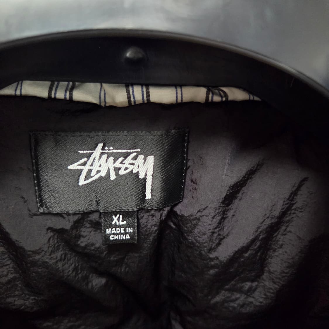 스투시 스트라이프 패딩 점퍼 XL 상품이미지5