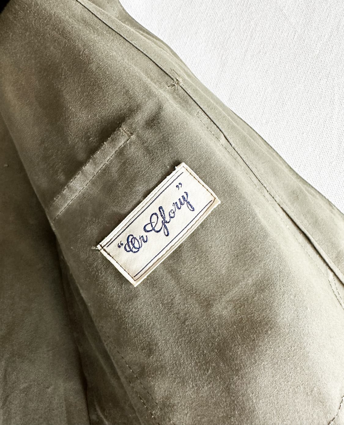 OR GLORY waxed cotton zip-up jacket 상품이미지9
