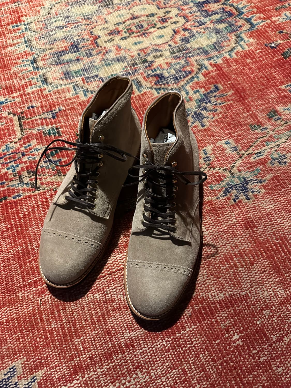 알든 밀크쉐이크 스웨이드 캡토 부츠 상품이미지1