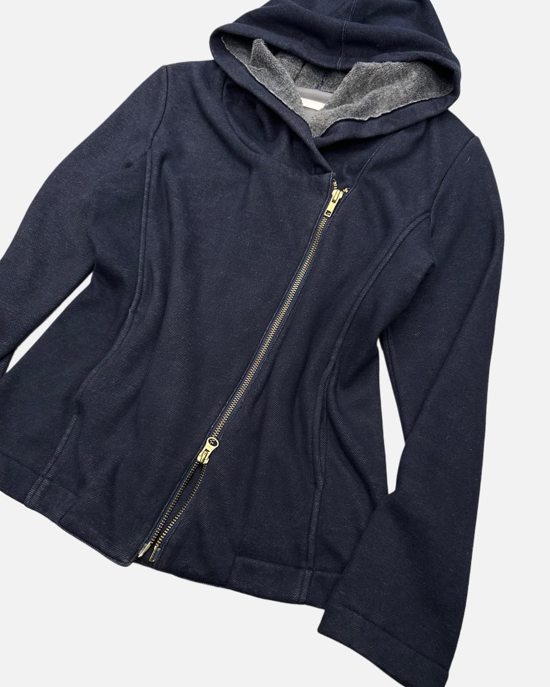 navy sweat hood jacket 상품이미지3