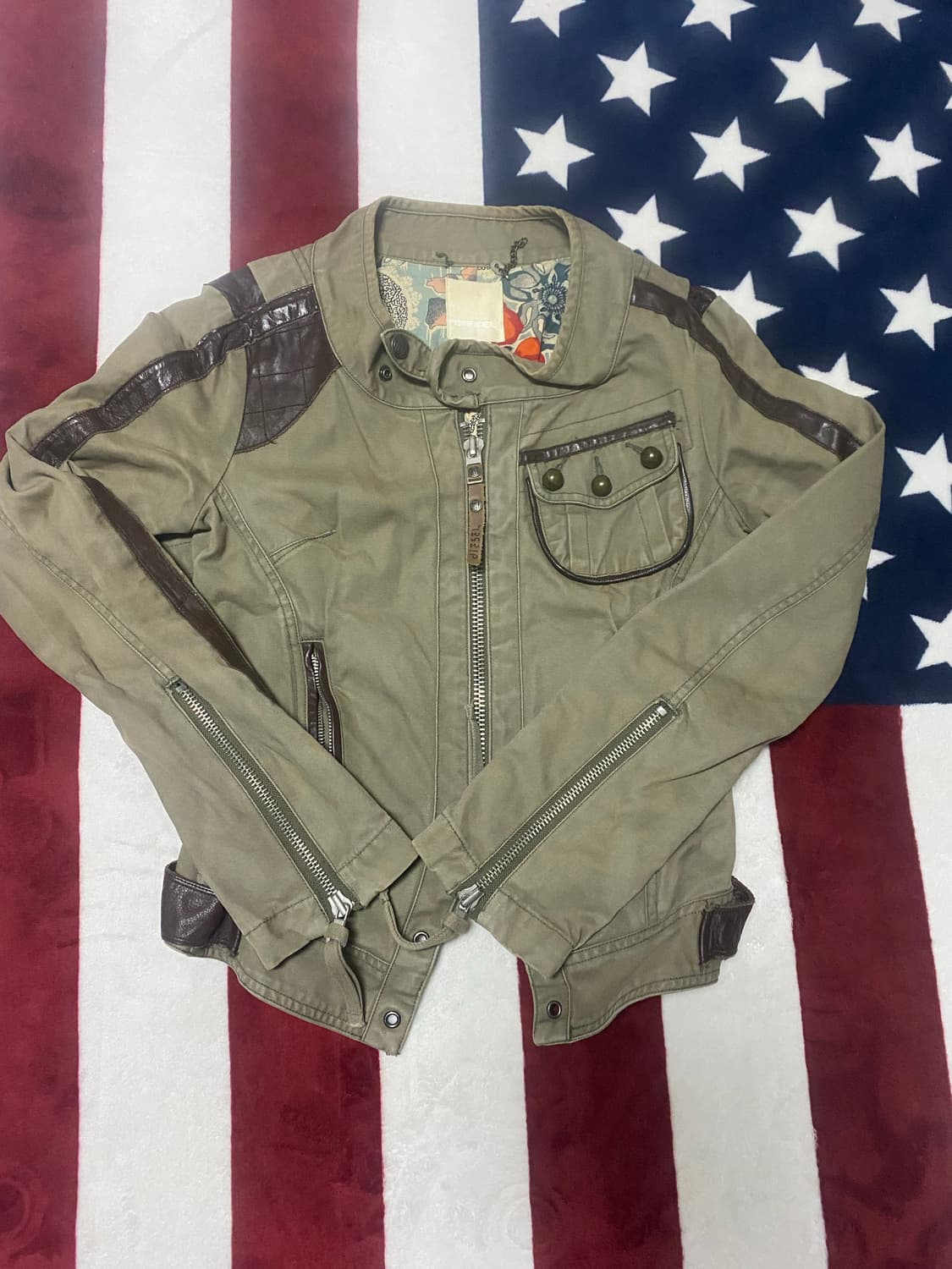 디젤 나이트 라이더스 바이커자켓 상품이미지1