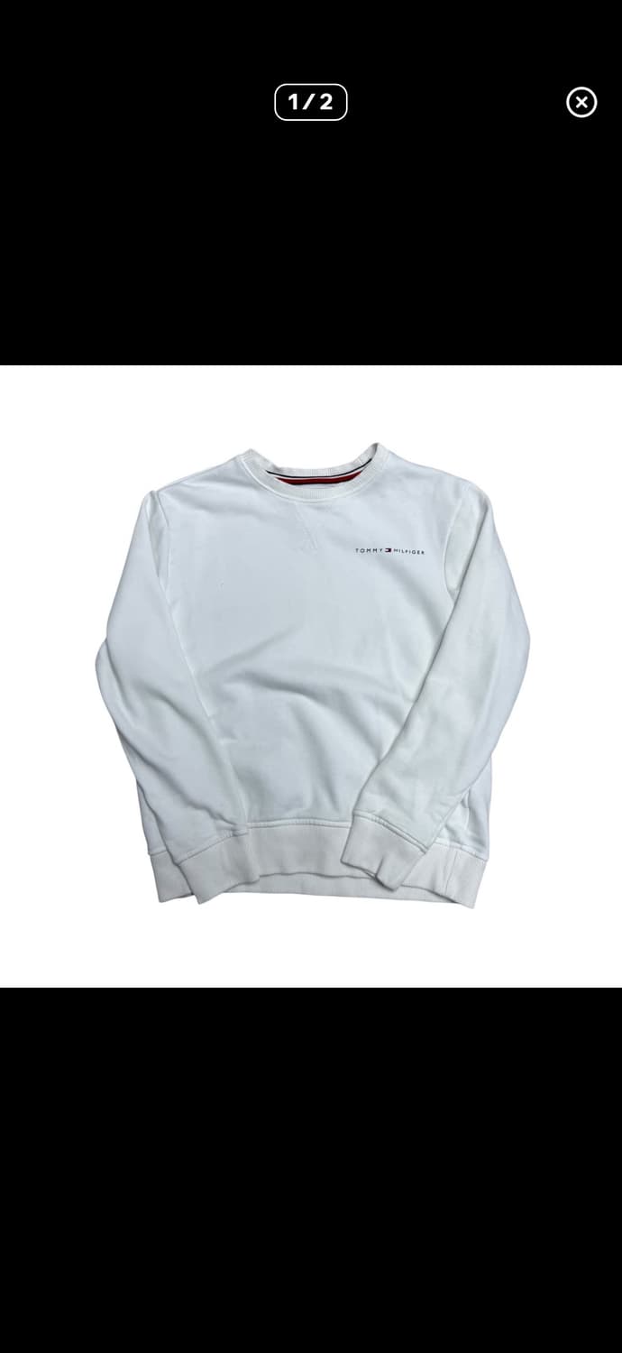 타미힐피거 맨투맨 상품이미지1