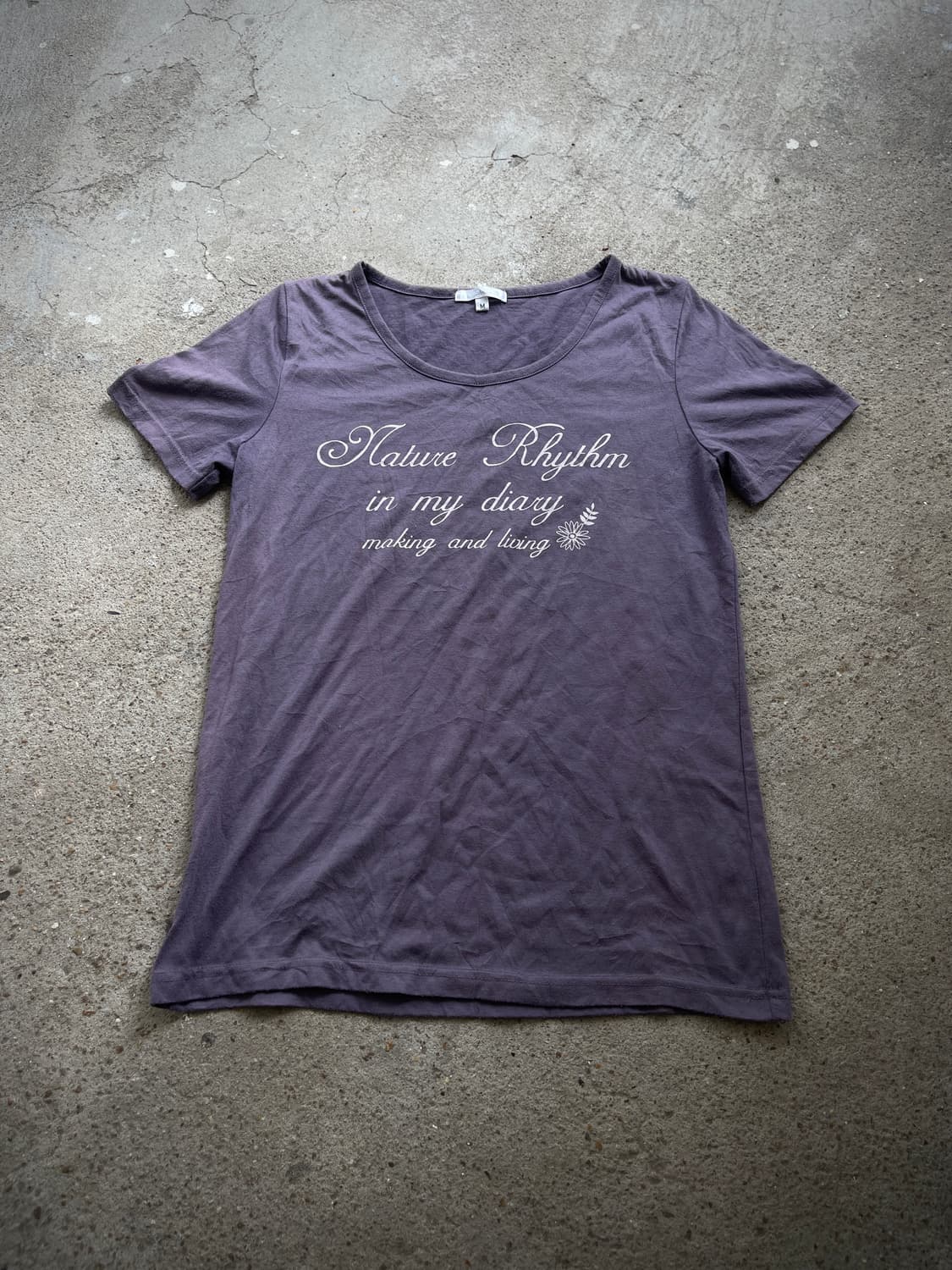 u neck lettering t 상품이미지1