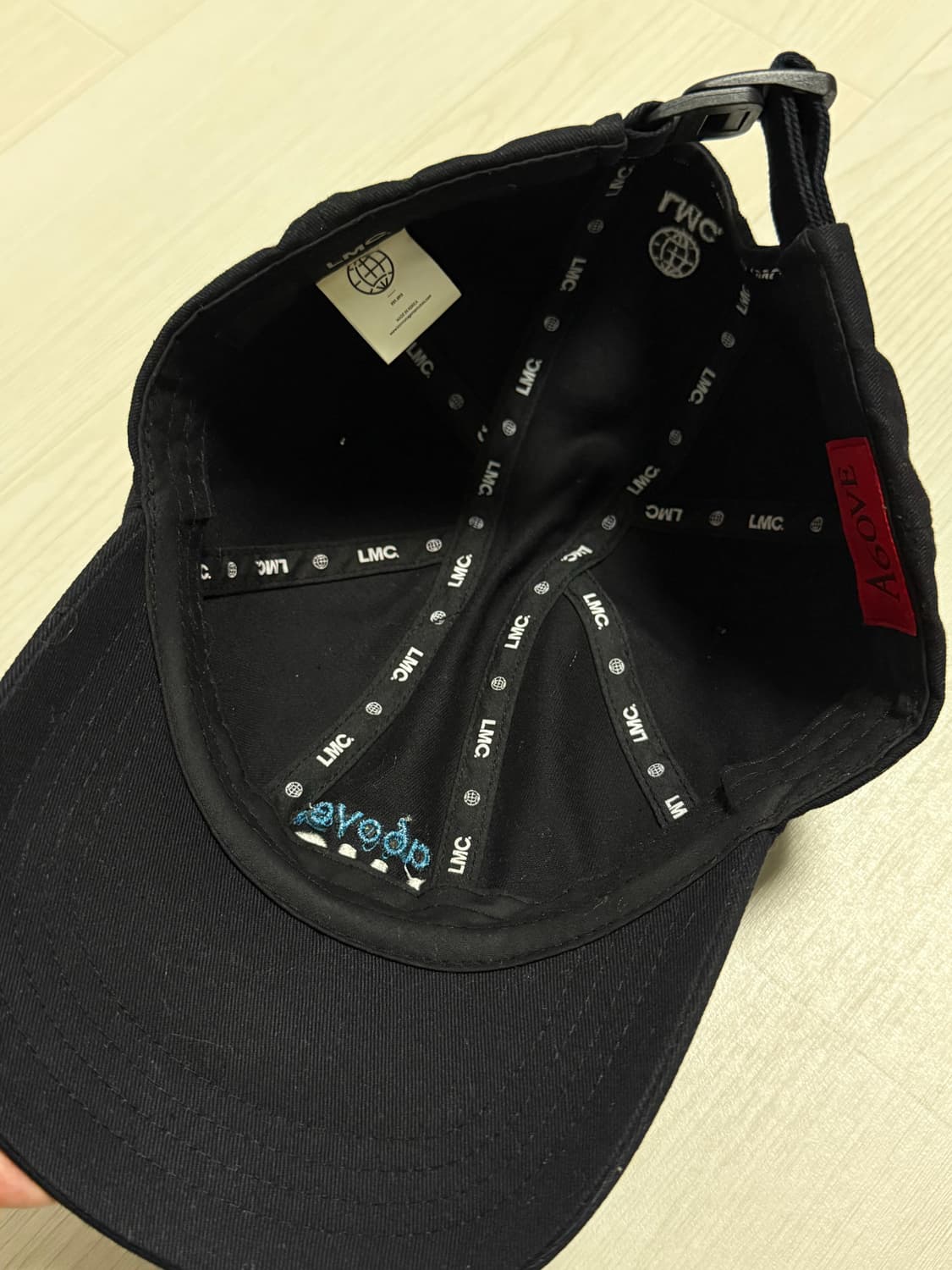 LMC x A6OVE 7 볼캡 black 상품이미지3