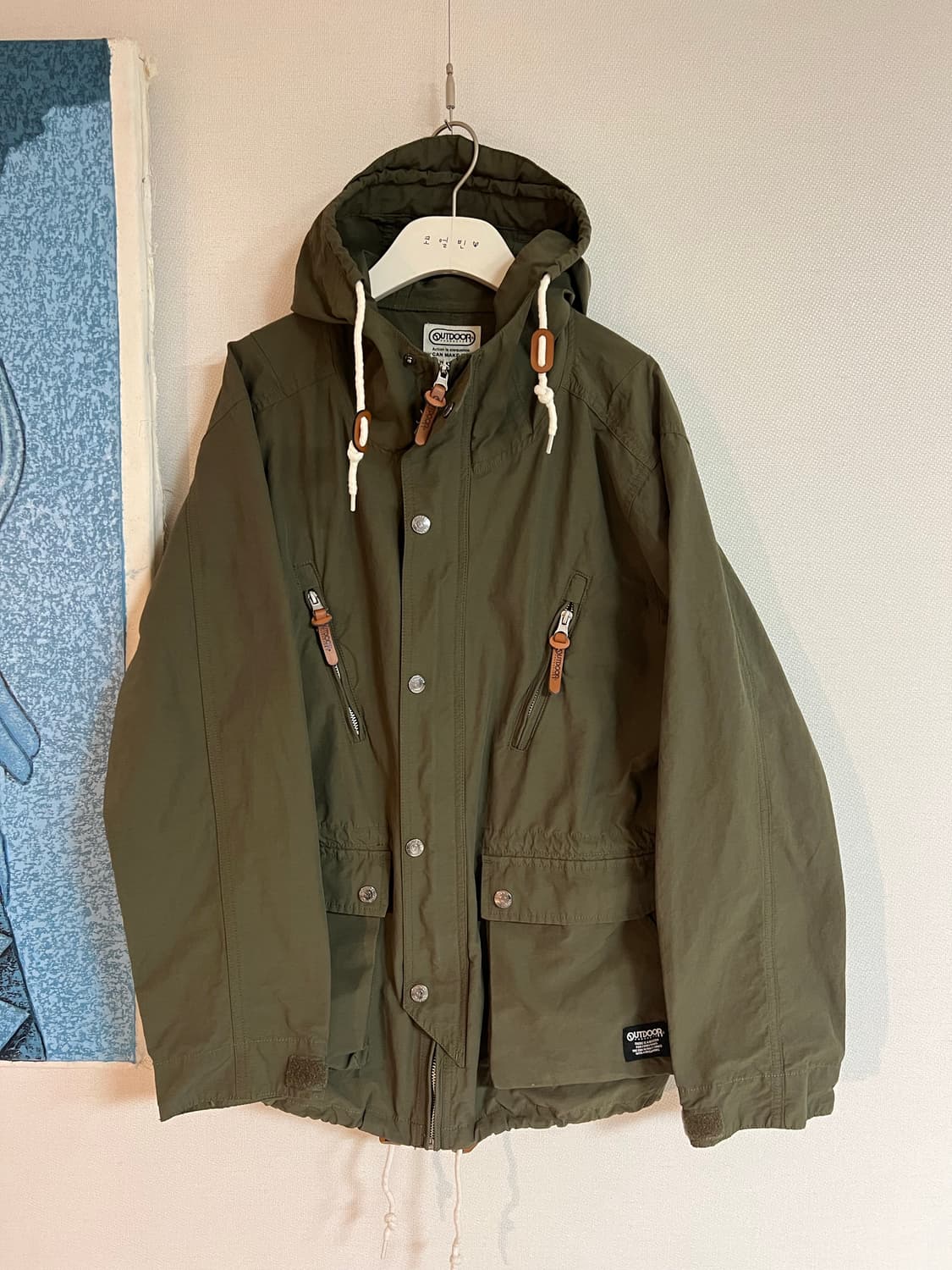 일본발 아웃도어 프로덕츠 60/40 후드자켓 상품이미지1