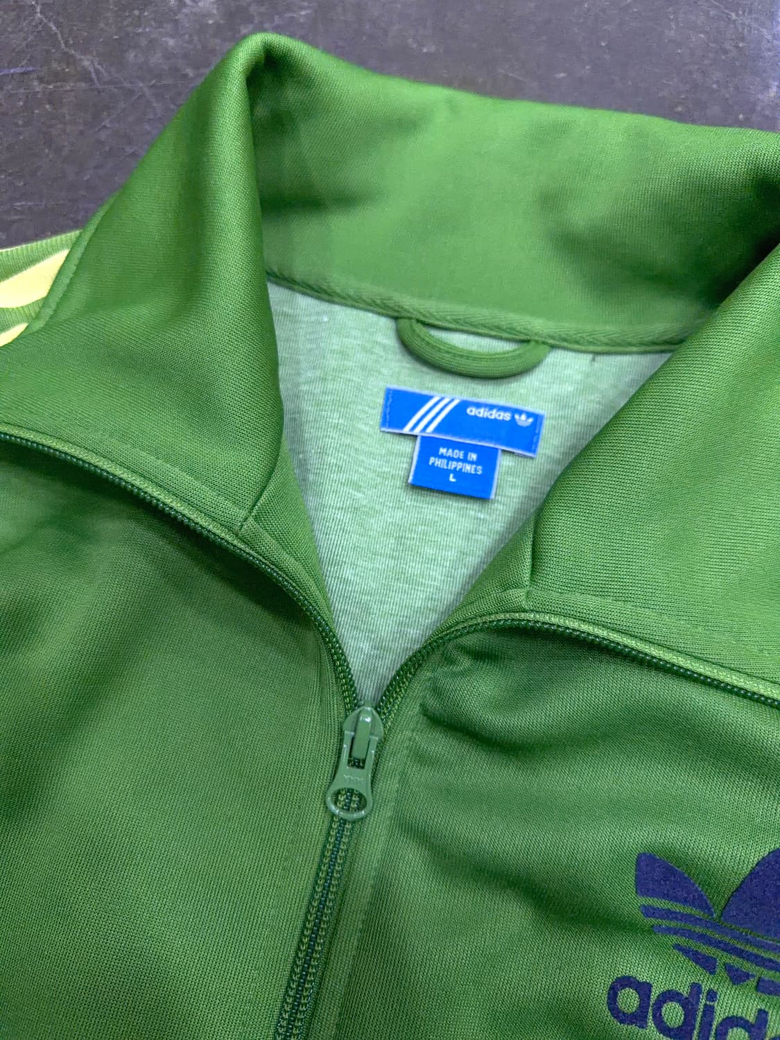 아디다스 오리지널 트랙탑 져지 올드스쿨 원피스 그린 L 상품이미지7