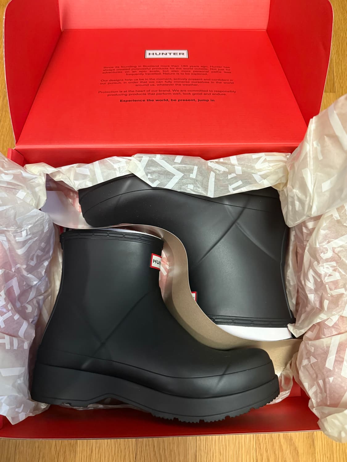 [MEN] 오리지날 플레이 숏 레인부츠 - 블랙 MFS9088RMABLK 상품이미지2