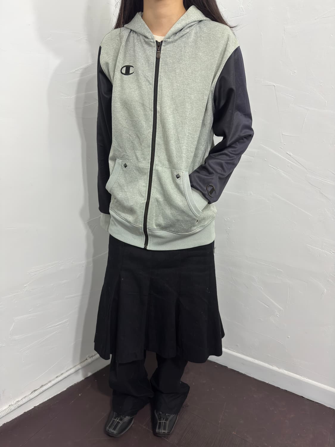 champion hood zipup 상품이미지4