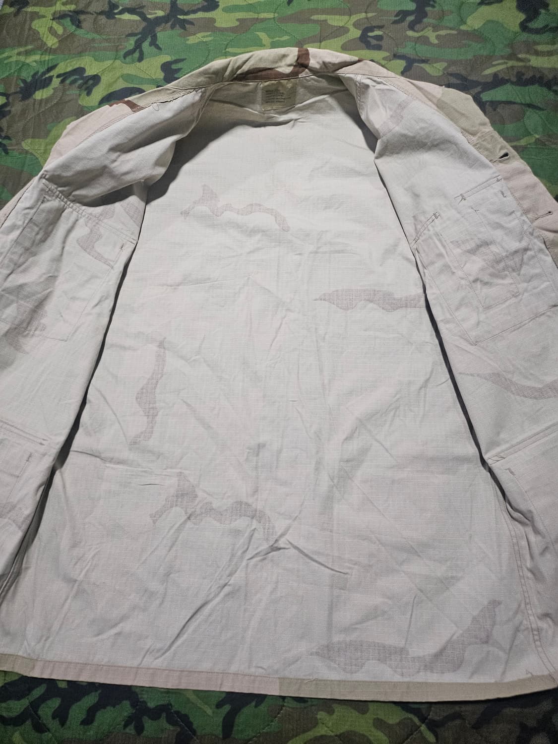 미군오리지날 사막삼색 bdu 신품ML 상품이미지2