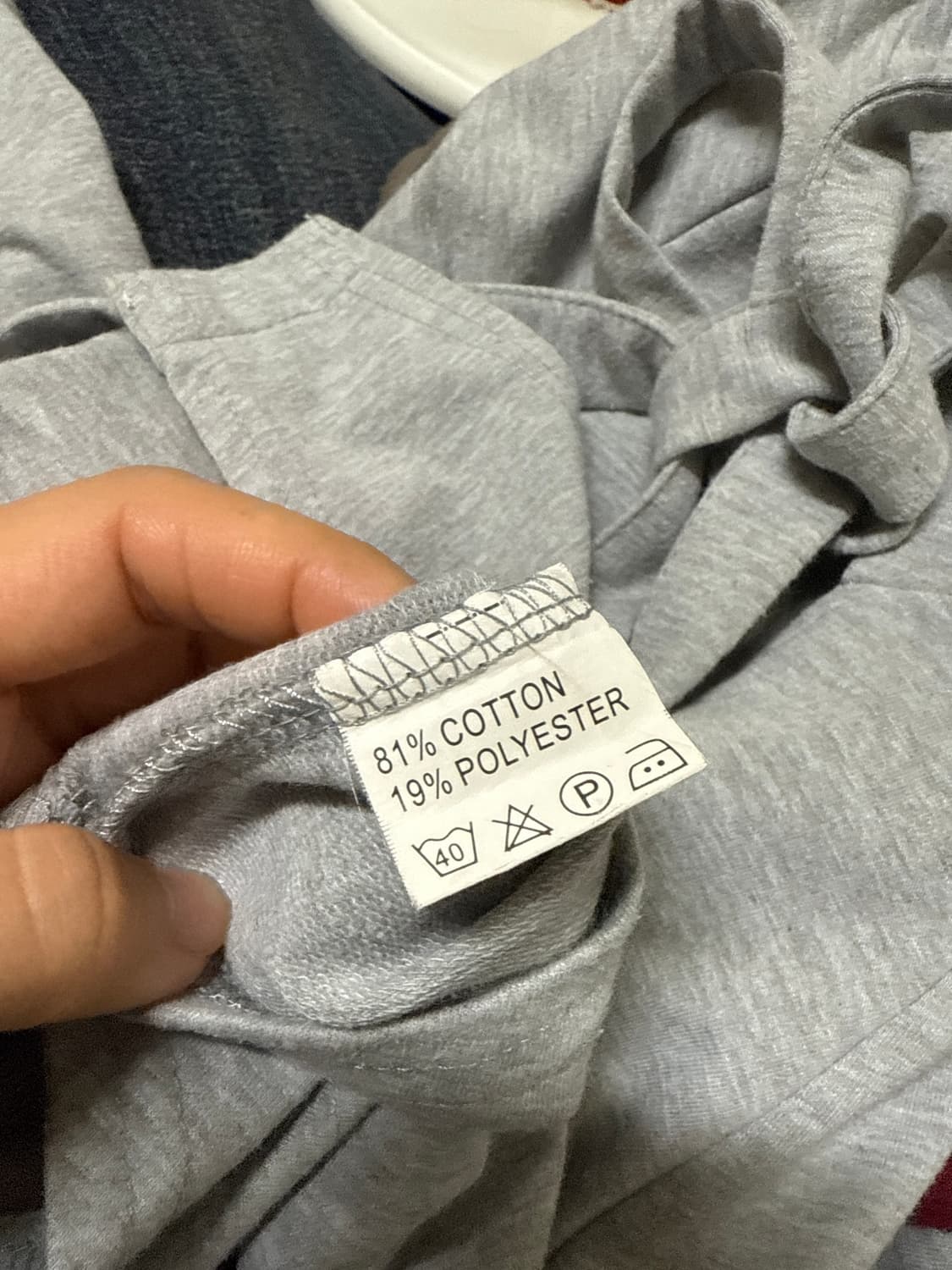 그레이 후드 바디수트 상품이미지5