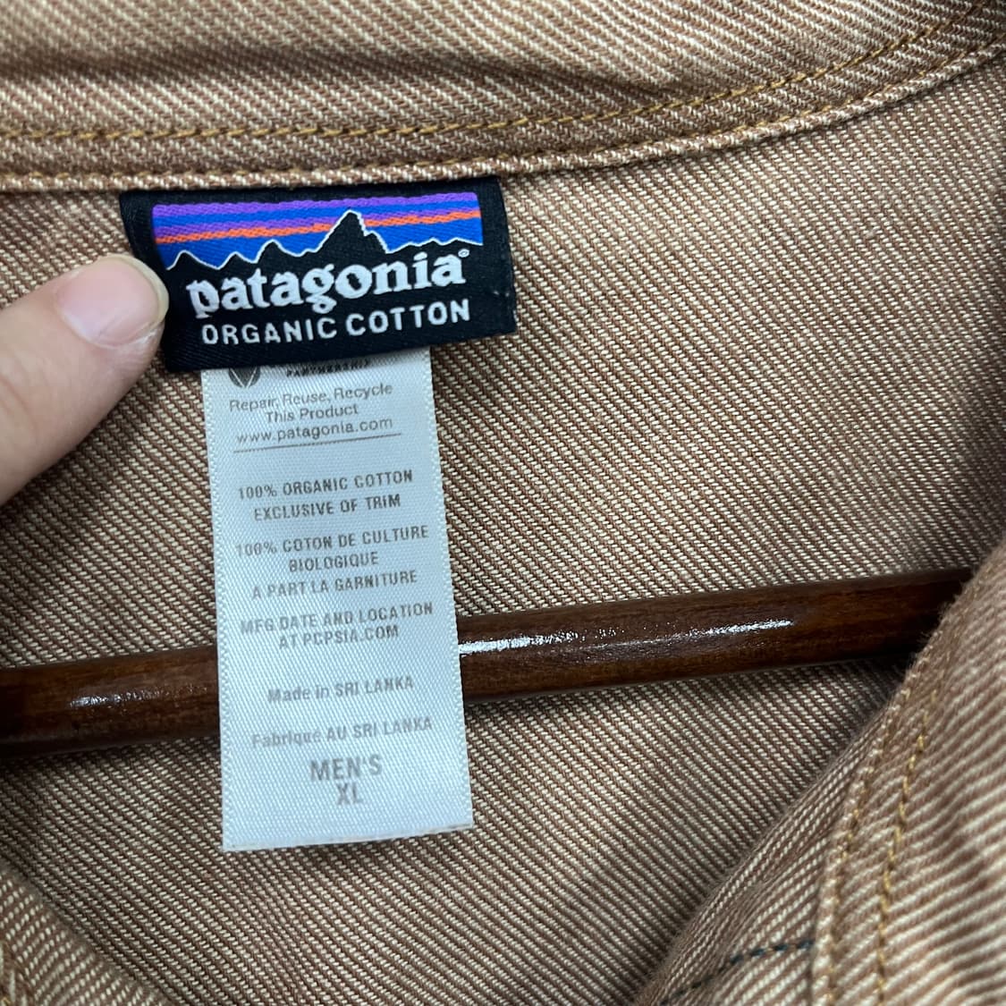 파타고니아 브라운 워크 자켓 상품이미지3