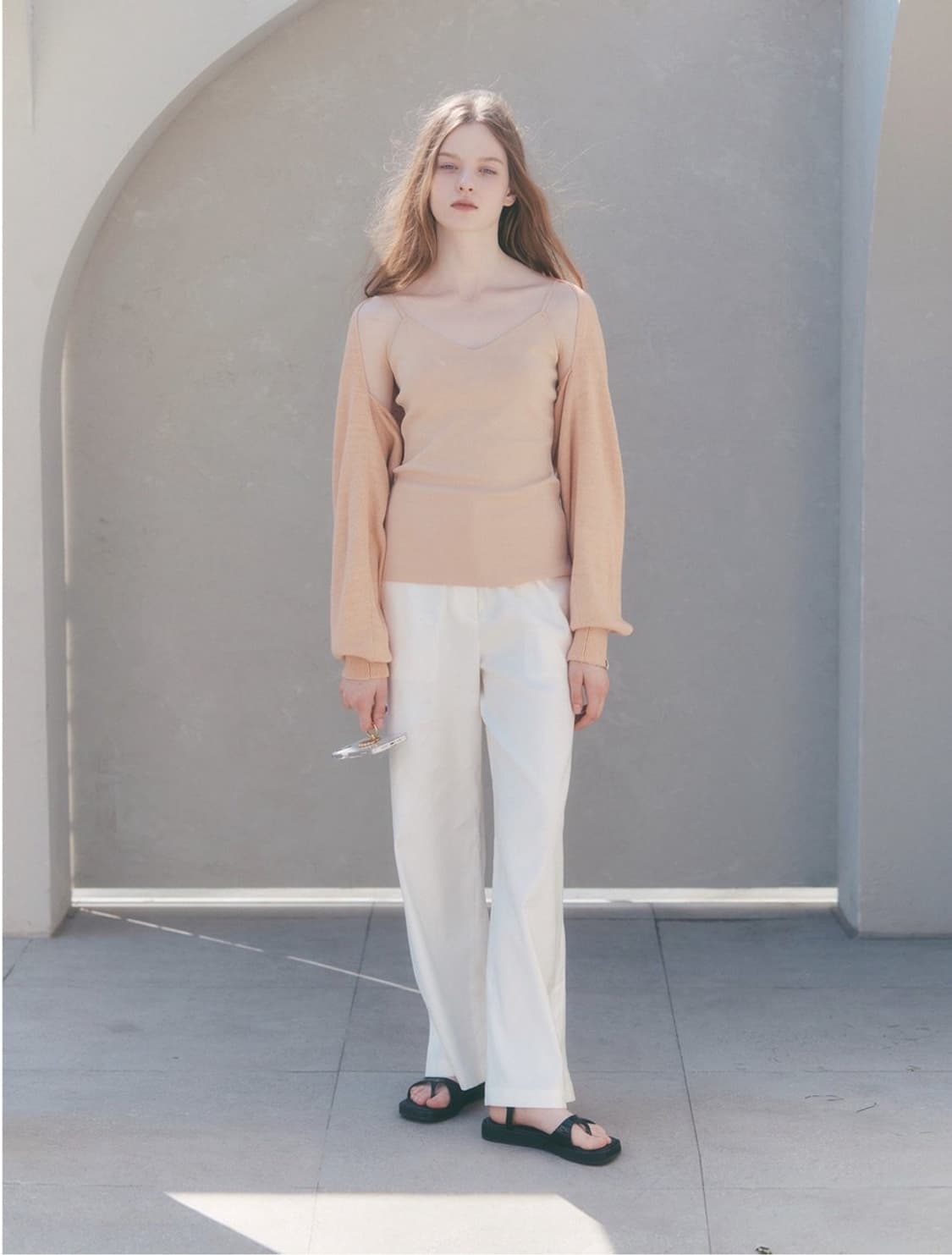 아비에무아 크롭 볼레로 가디건  상품이미지2