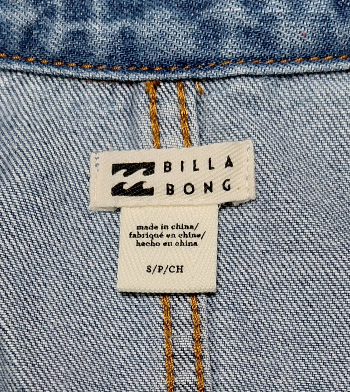 빌라봉(Billabong) 데님 점프수트/오버롤 (S) 무료배송  상품이미지4