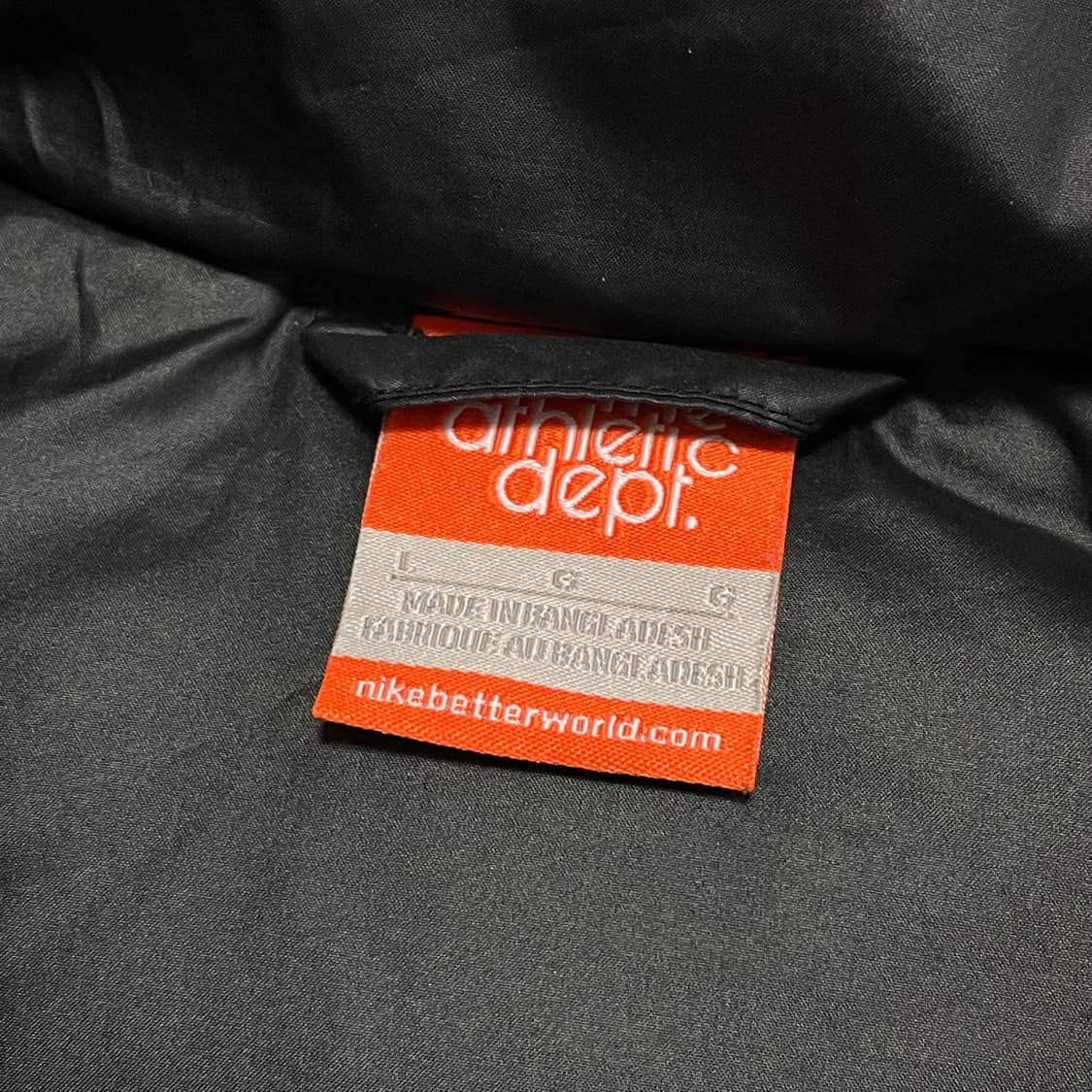 [L] 나이키 블랙 덕다운 후드 패딩 조끼 상품이미지2