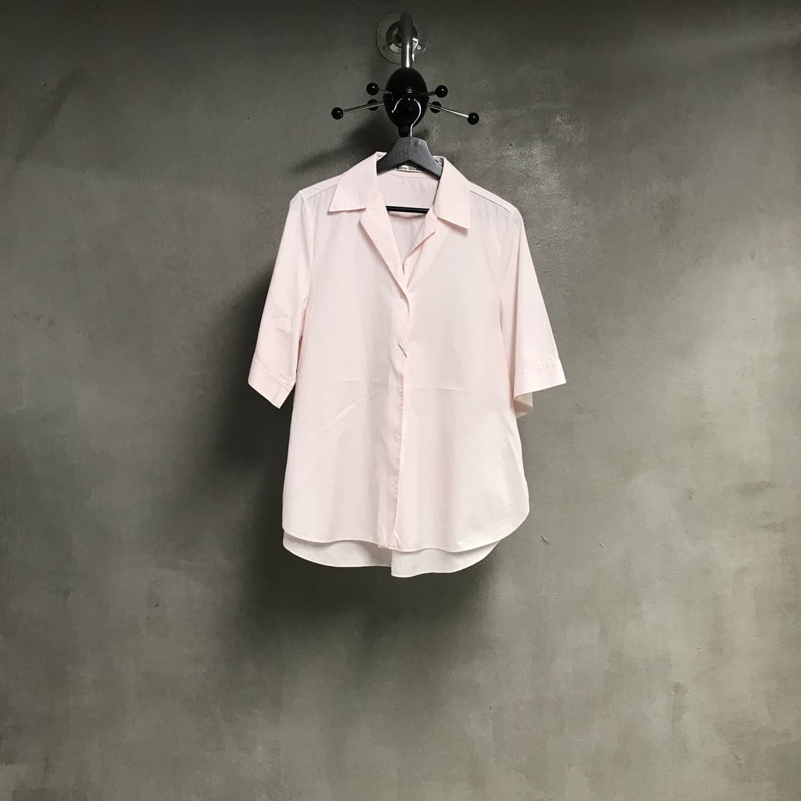 아크네스튜디오 핑크 반팔 셔츠 34(W) 상품이미지1