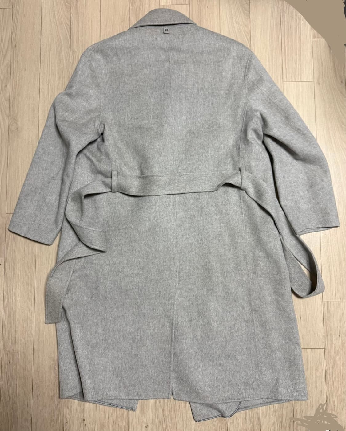 알레그리(allegri) 캐시미어 오버핏 로브 코트 48 상품이미지2