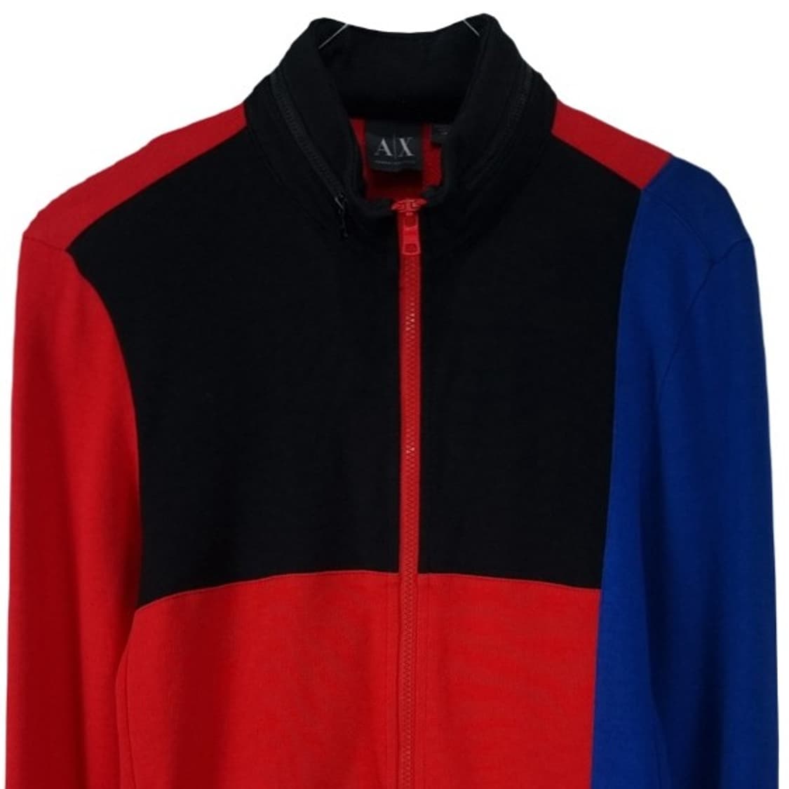[아르마니] 멀티 컬러 블럭 배색 스웻 집업 자켓 P01538 상품이미지4