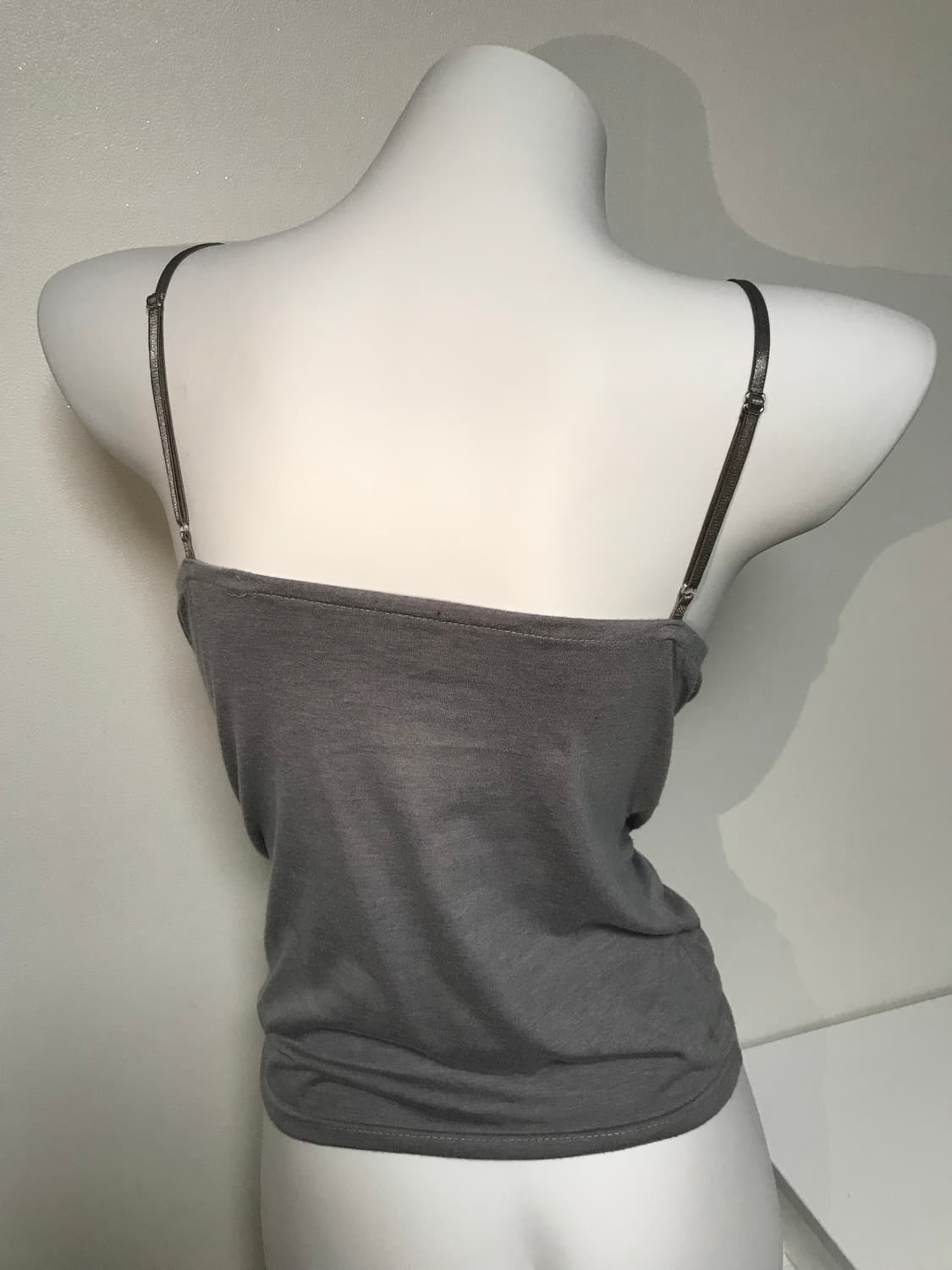 grey lace point sleeveless 상품이미지4