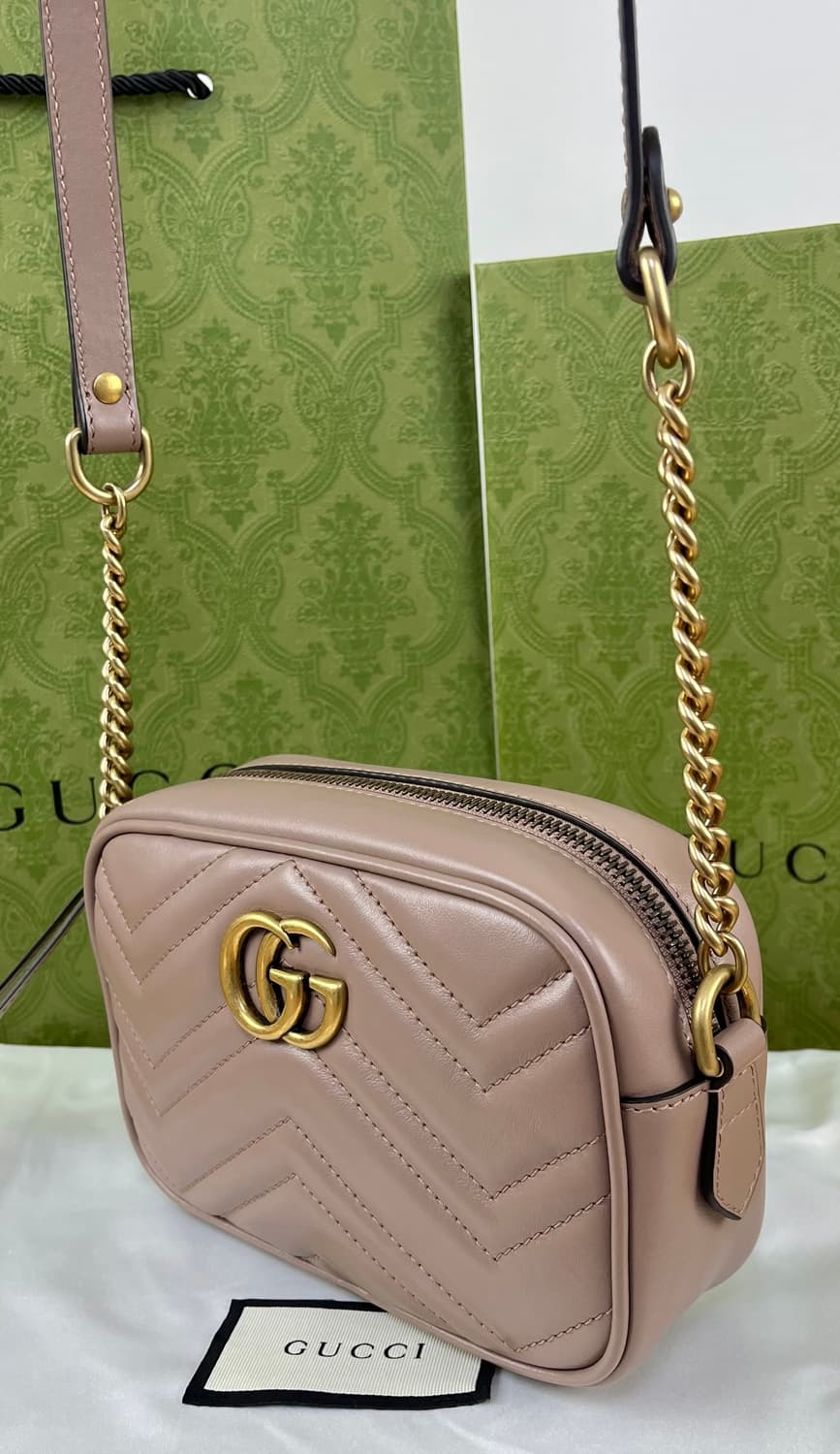 구찌 마몬트 마틀라세 미니백 상품이미지6