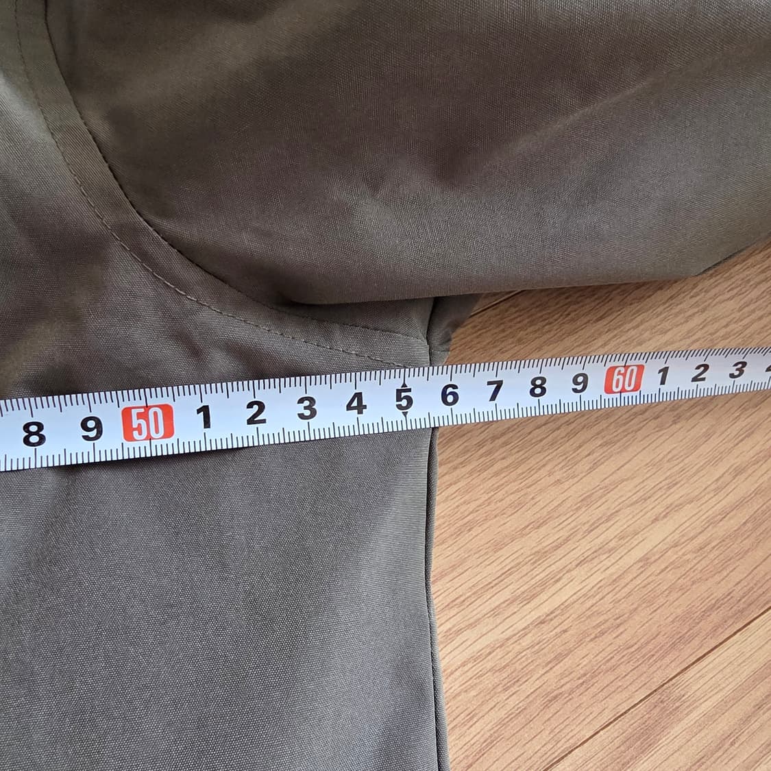 TATE 후드 MA-1 봄버 자켓 카키색 100 상품이미지10