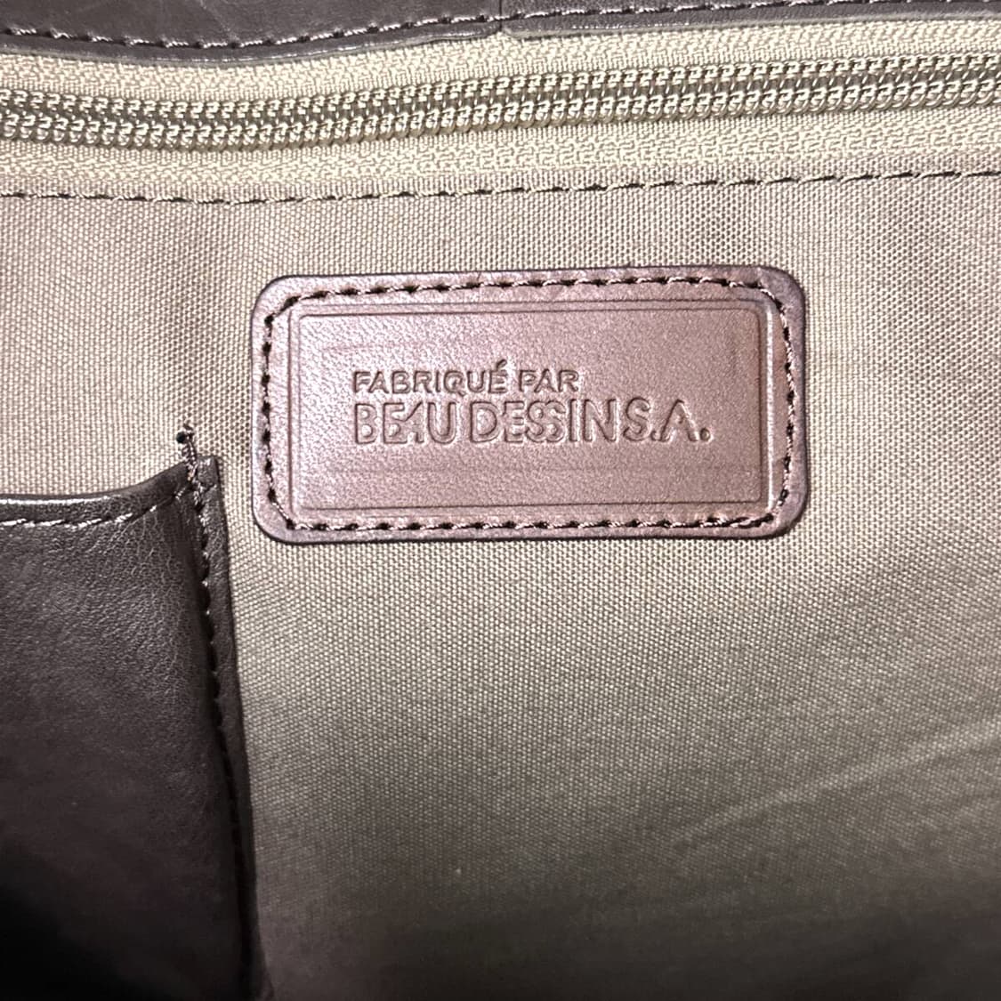 보데ッ산 (BEAU DESSIN S.A.) 소가죽 비즈니스백 상품이미지8