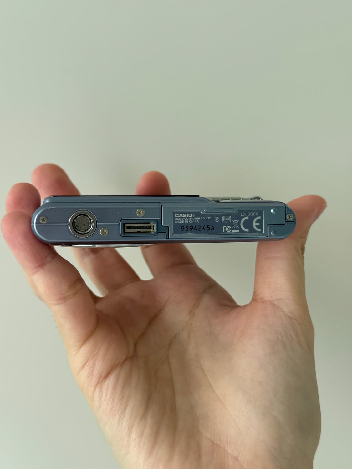빈티지디카 카시오 엑슬림 s600 판매합니다 상품이미지4