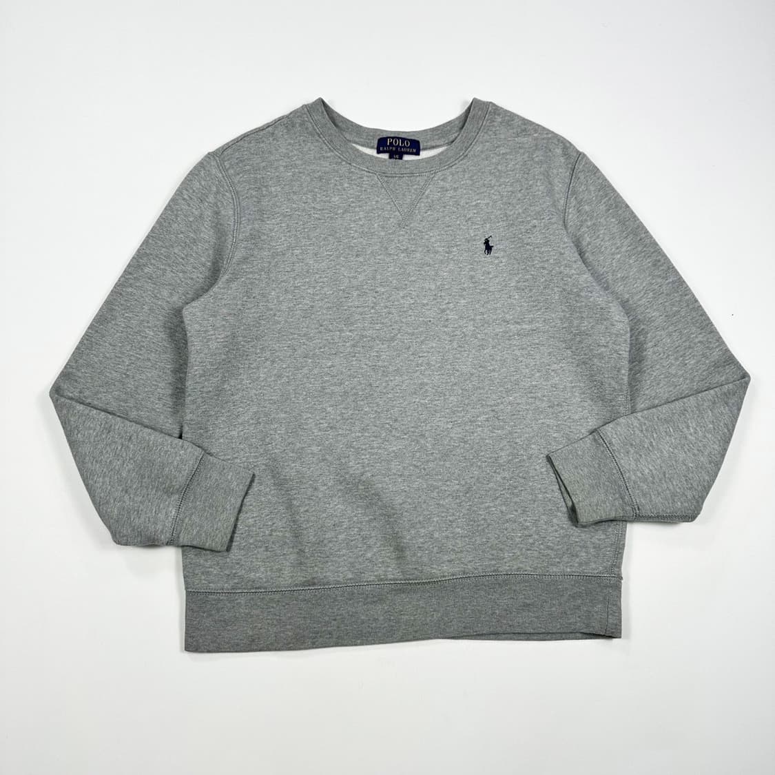 폴로 랄프로렌 포니 걸즈 그레이 맨투맨 (실측 S 여성추천) 상품이미지2