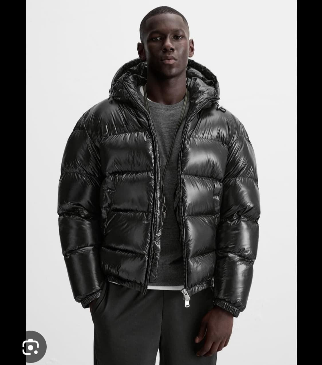 자라 유광패딩 s 상품이미지1