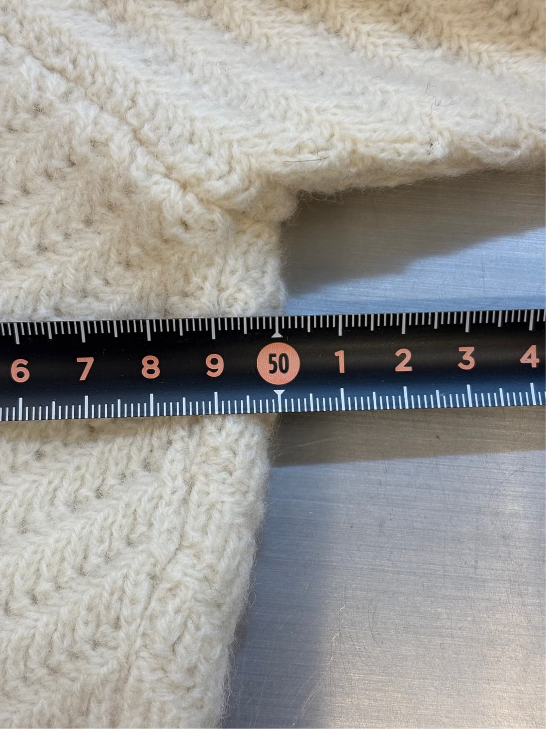 아페쎄 울 텍스쳐드 크롭 니트 상품이미지6