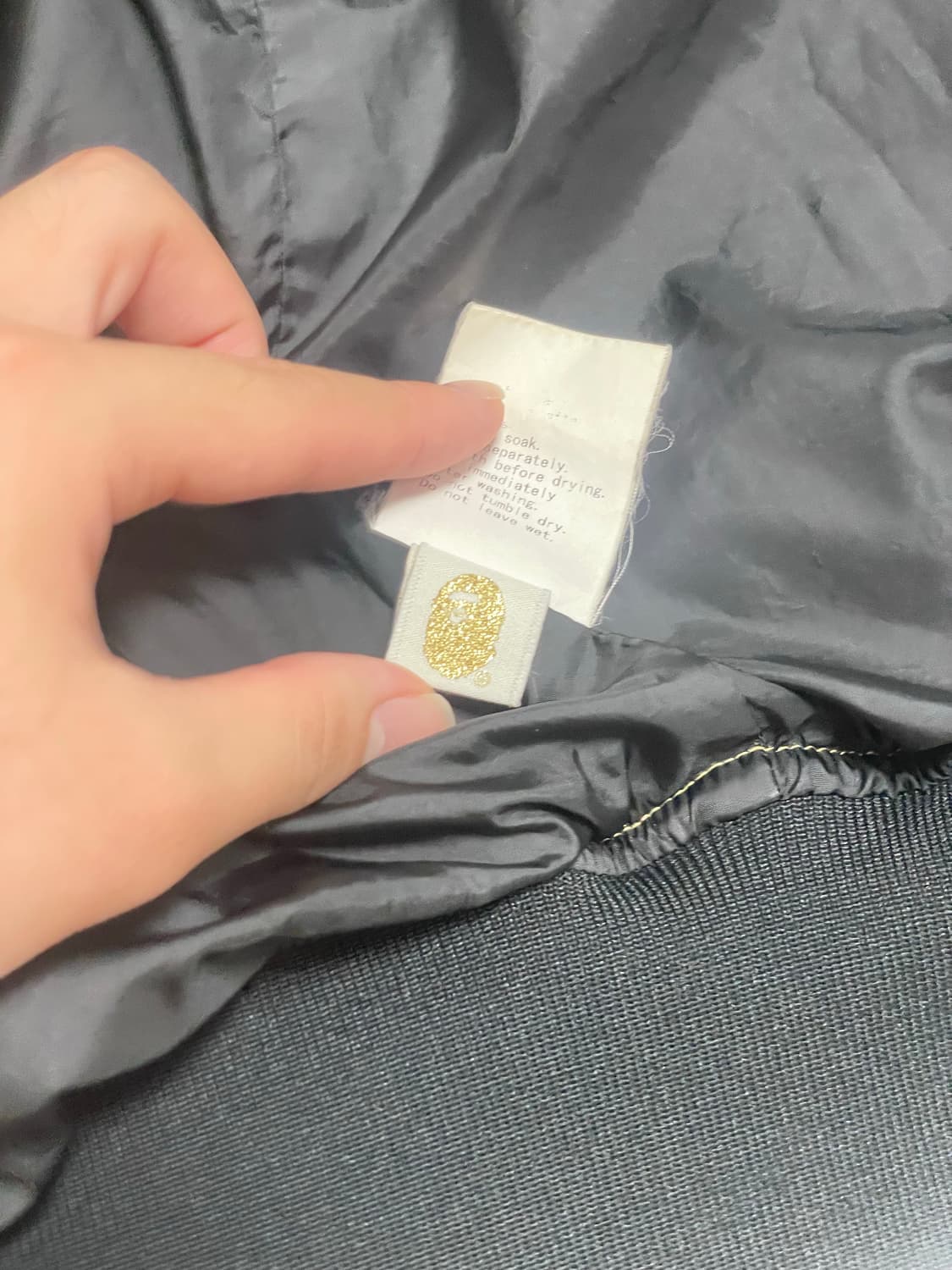 베이프 카모 점퍼 xl 상품이미지6