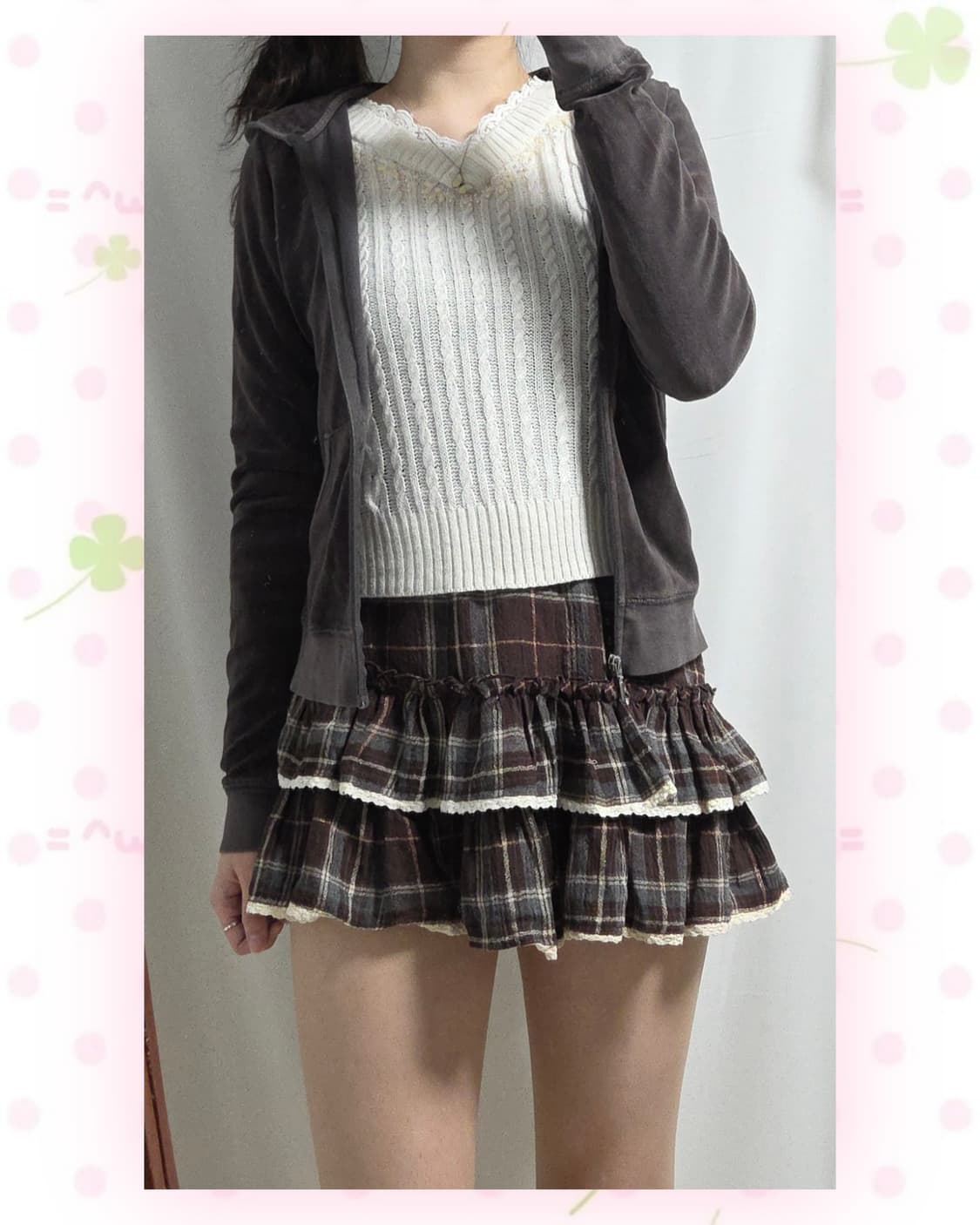 쥬시꾸뛰르 벨벳 후드집업 상품이미지3