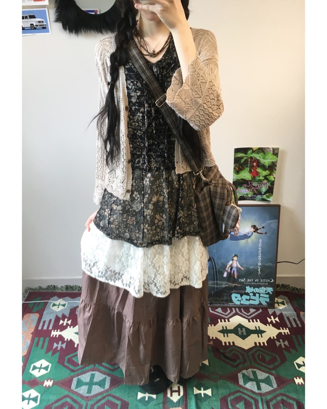 mocha lace bloom set (4ps) 상품이미지3