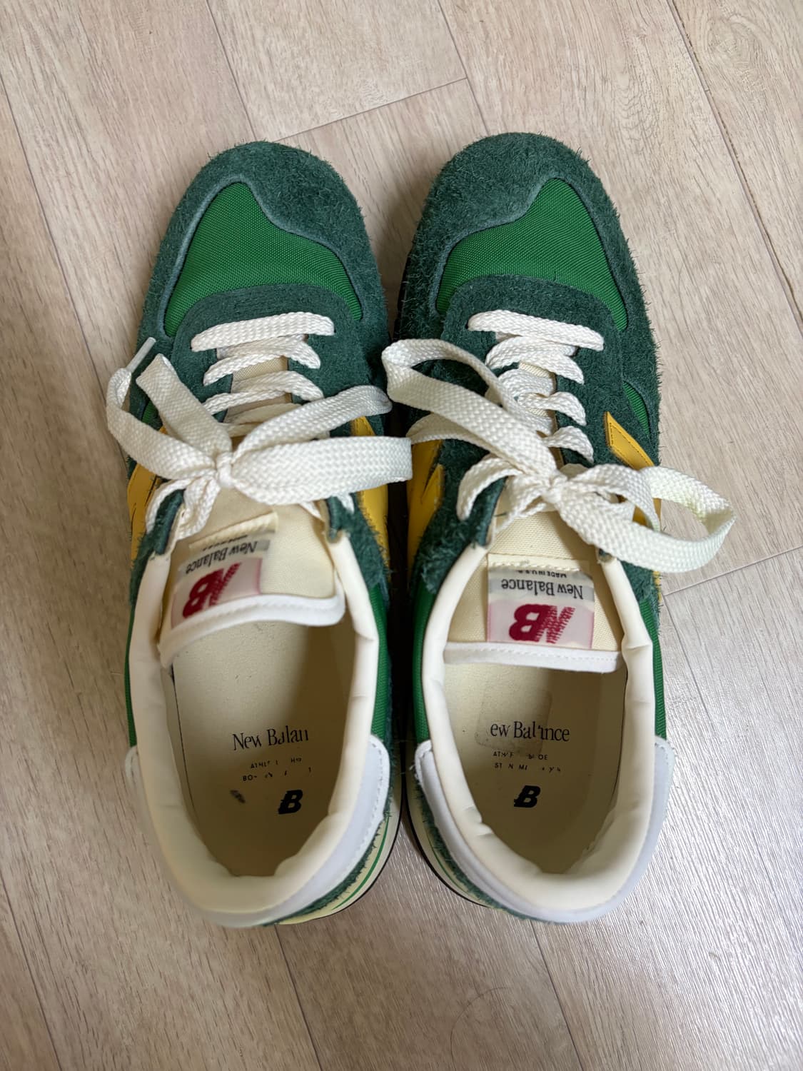뉴발란스 990v1 그린 골드 상품이미지3