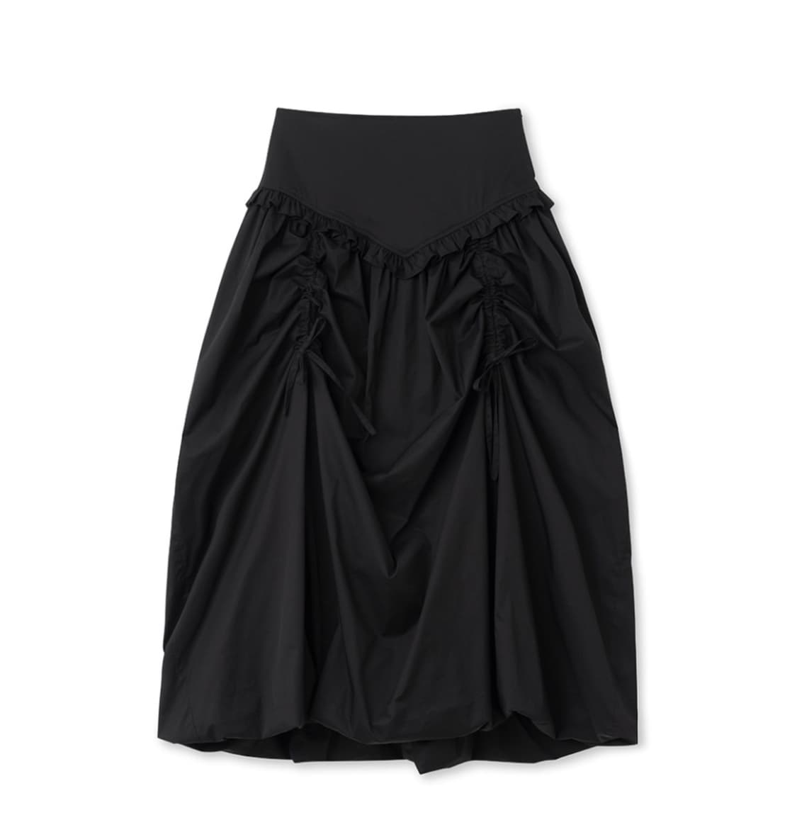 밀로 우먼 셔링 롱 스커트 상품이미지1