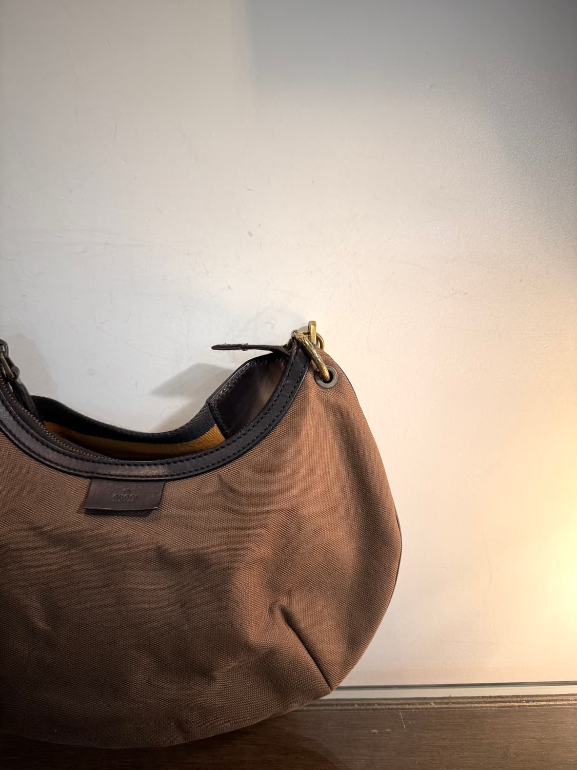 구찌 스티치 캔버스 호보백 상품이미지4