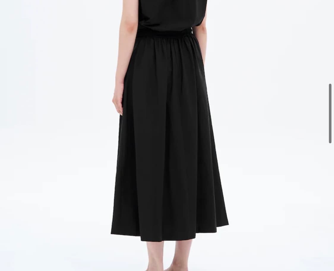 구호플러스 저렴이버전 에잇세컨즈 풀 스커트 M 상품이미지3