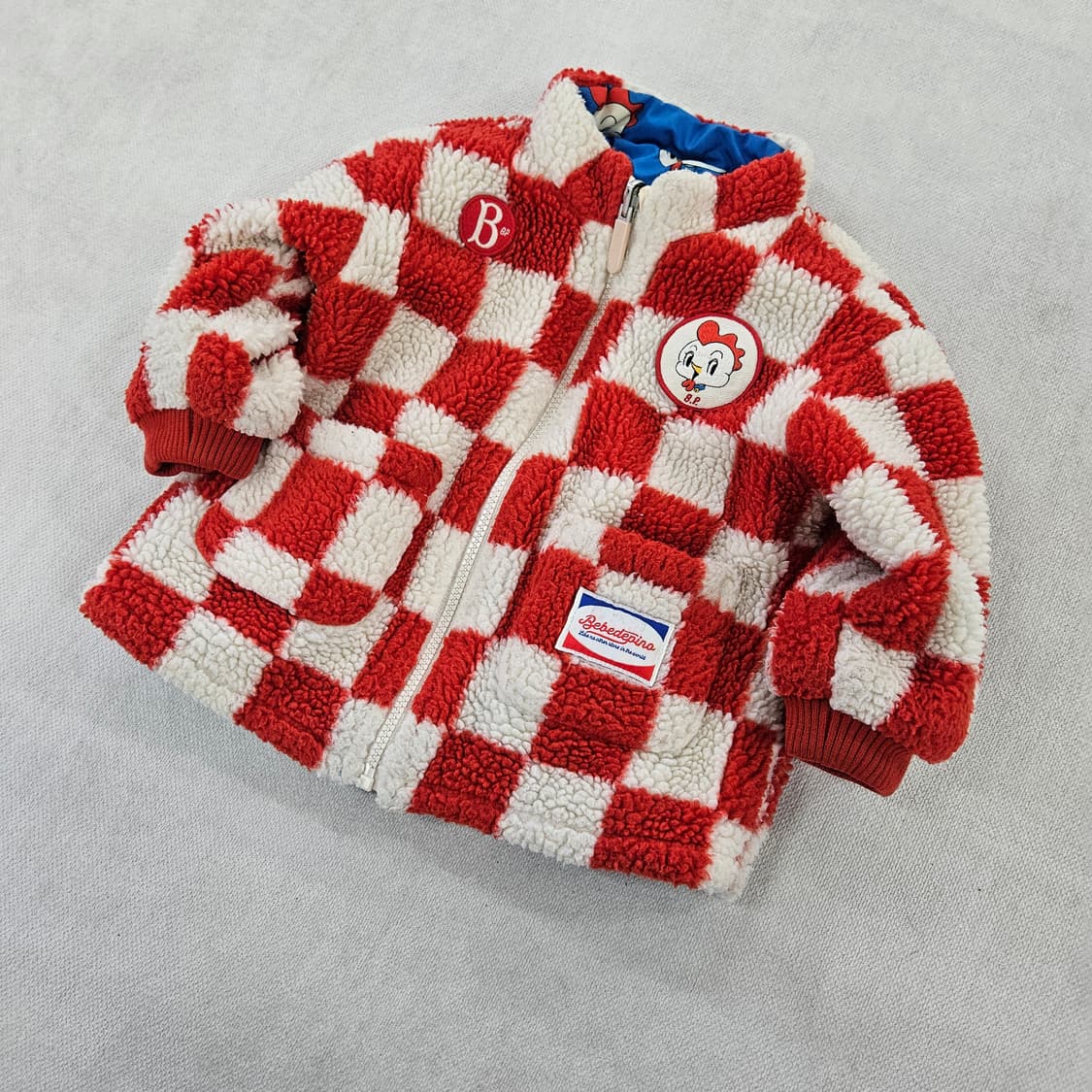 [100] 베베드피노 키즈 리버시블 점퍼 0121Y1 상품이미지1