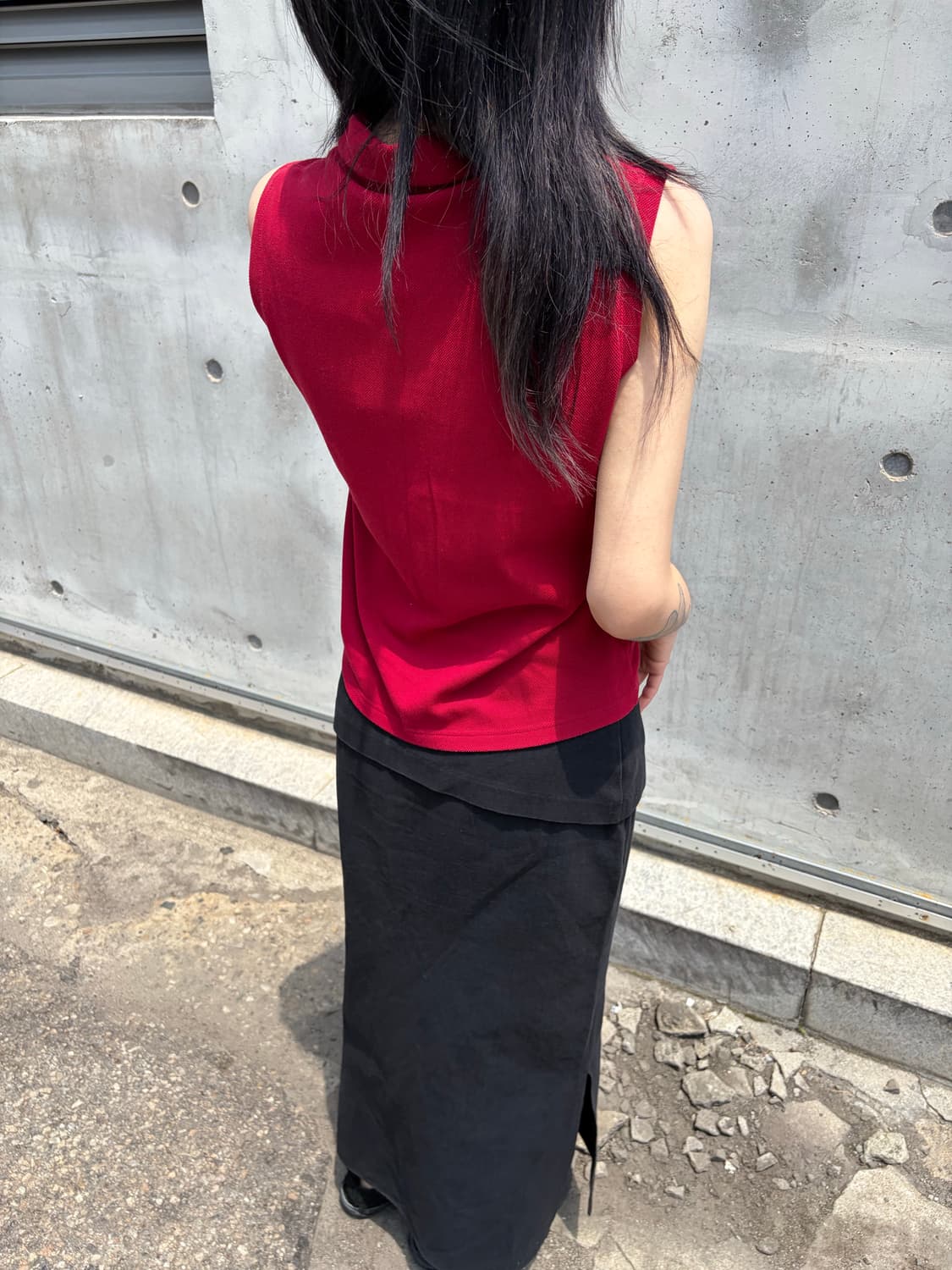 프라다 스포츠 집업 베스트 상품이미지3