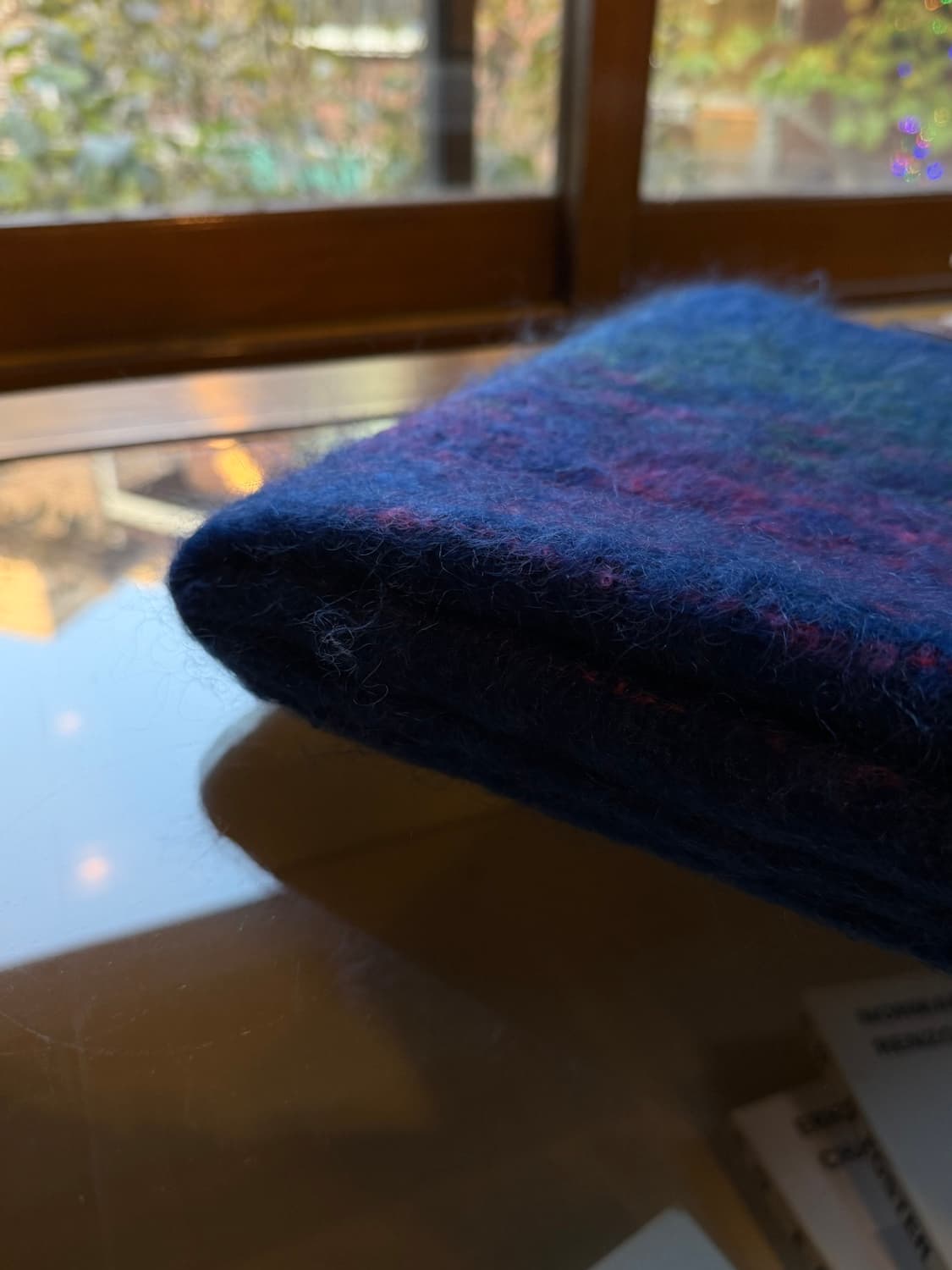 VTG 모헤어 머플러 상품이미지4