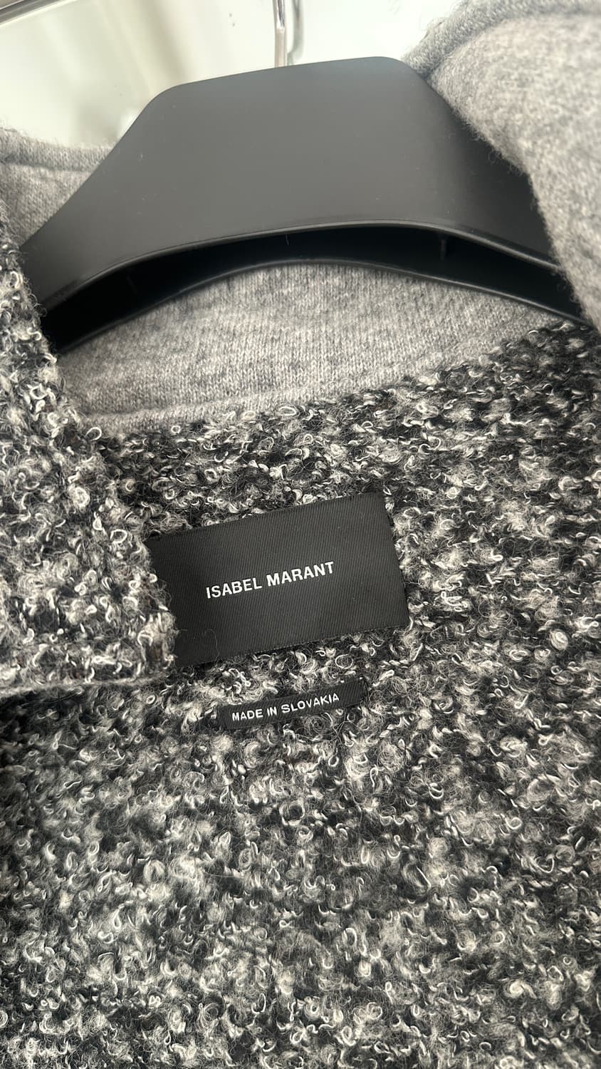 이자벨마랑 부클레 코트 36 상품이미지3