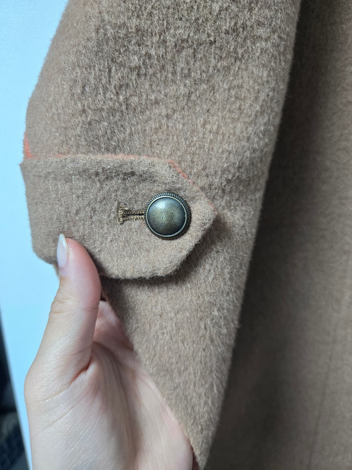 셀렙샵 카멜 케이프코트 라지 상품이미지6