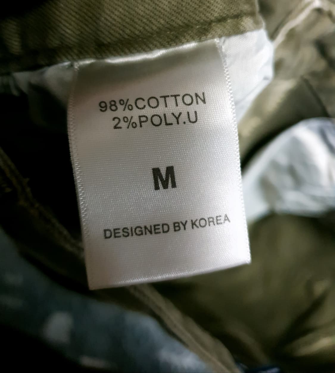 C.LINE 스판 코튼 카고 파라슈트 팬츠 올리브 (M) 상품이미지5