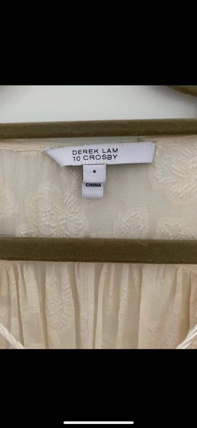 DEREK LAM 10 CROSBY 데렉램 실크 블라우스 상품이미지3