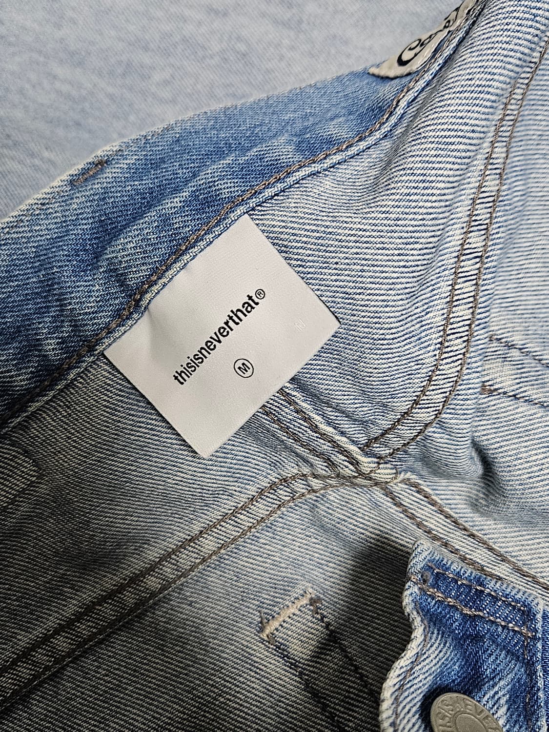 디스이즈네버댓 데님 팬츠 판매합니다 상품이미지3
