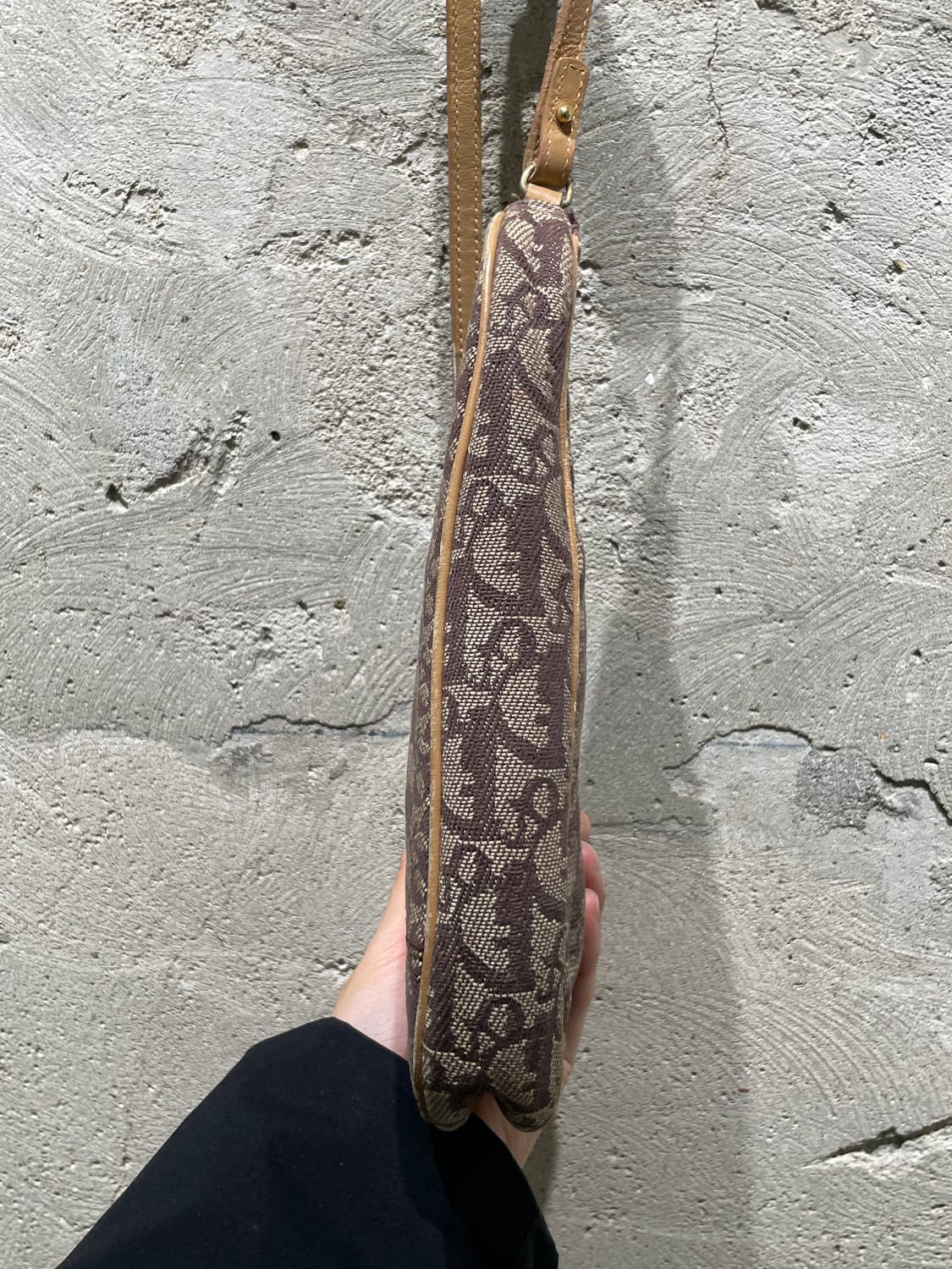 크리스찬 디올 오블리크 베이지 미니 새들백 상품이미지6