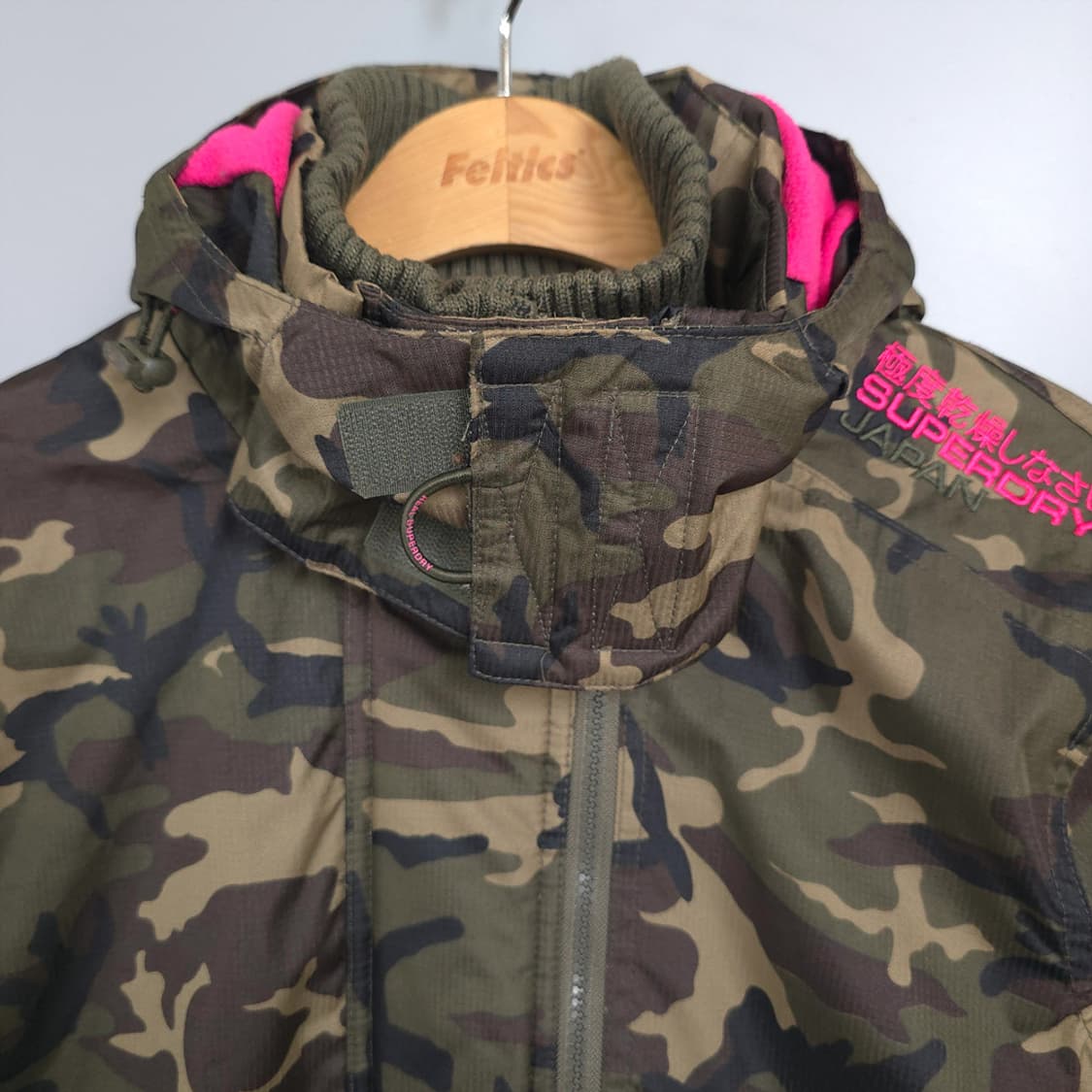 슈퍼드라이 Superdry 윈드치터 카모 자켓 M 상품이미지2