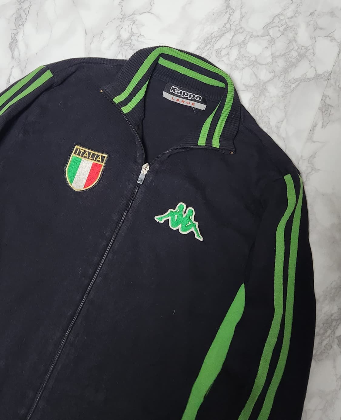 카파 이탈리아 니트 집업 자켓 상품이미지4